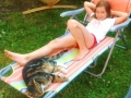 Sylva a Jessika v létě